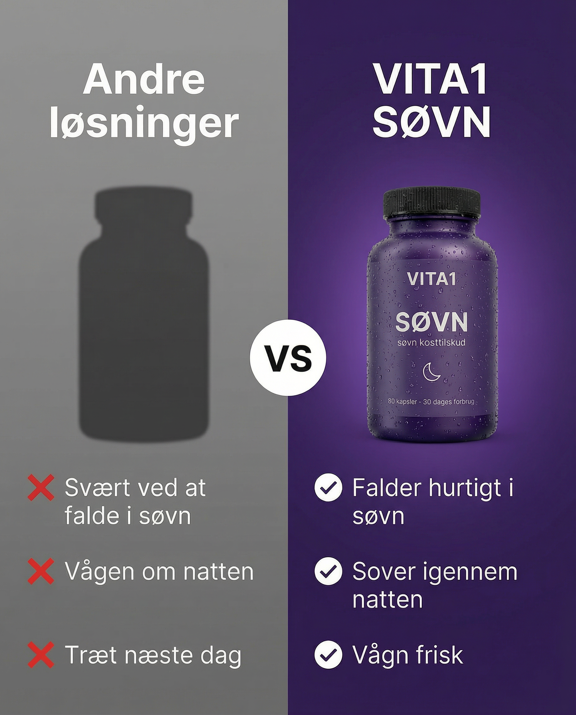 VITA1 SØVN™  – Bedste Danske Søvntilskud