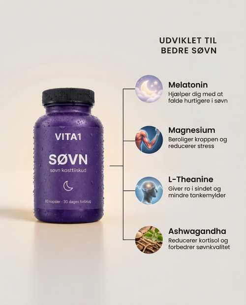 VITA1 SØVN™  – Bedste Danske Søvntilskud